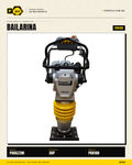 Bailarina Compactadora Parazzini PBH100 — vista principal