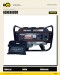 Generador Ultra Fox BRAMA3000 3000W 6.5HP — vista principal