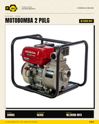 Motobomba Honda WL20XM-MFX 2" Autocebante, 670 L/min · hero_001