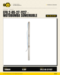 Motobomba Sumergible TORNADO SLIM 1/2 HP - Para Ademes Reducidos · hero_001