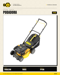 Podadora a Gasolina 190cc Parazzini Pro PP190 — Corte 21" y Bolsa 65L · hero_001
