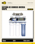 Purikor PKRO50-6UVPM — Ósmosis Inversa 50 GPD con 6 Etapas y UV · hero_001
