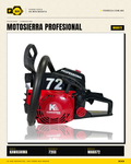 Kit 2 Motosierras Kawashima Pro MAKO72 — 72cc, Barra 24" · hero_001