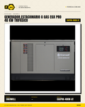 Generador Estacionario a Gas 40 kW — EGX PRO, Trifásico · hero_001