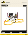 Parihuela Parazzini 6.5HP Transmisión Directa — Kit Manguera y Carrete · hero_001_marvelsa