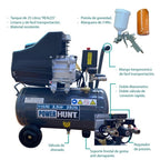 Compresor Power Hunt 25L — vista alternativa