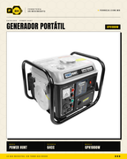 Generador Portátil Power Hunt 1000W — 6 Horas de Autonomía · hero_002