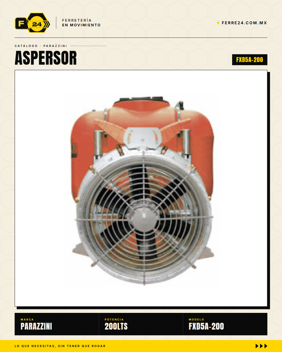 Aspersor Turbina Parazzini 200 L — Kit Completo para Tractor 25 HP · hero_002