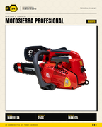 Motosierra Kawashima Pro MAKO25 — vista alternativa