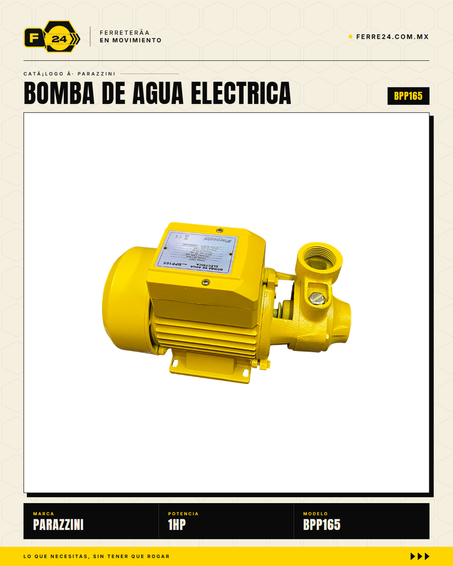 Bomba Parazzini BPP165 — vista alternativa