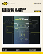 Purificador de Ósmosis Inversa 100GPD con Dispensador — PK-EASY 100CT · hero_002