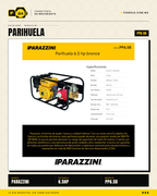 Parihuela Parazzini 6.5 HP — Bomba Bronce 508 PSI · hero_002