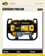 Generador Parazzini GP3000M — vista alternativa