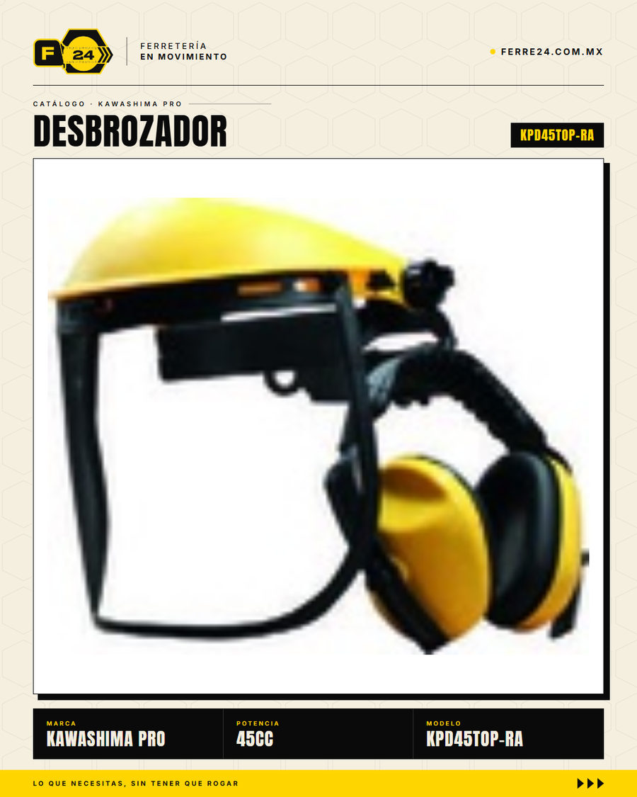 Desbrozadora Kawashima PRO 45cc — Outlet Nuevo · life_001