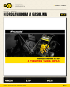 Hidrolavadora a Gasolina Parazzini HP5.5 — 2,200 PSI / 5.5 HP / 4 Tiempos · life_001_yt_thumb_parazzini
