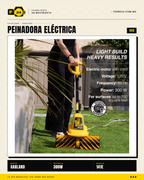 Peinadora Eléctrica 300 W para Pasto Sintético Roll & Comb 141E · life_003