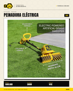 Peinadora Eléctrica 300 W para Pasto Sintético Roll & Comb 141E · life_006
