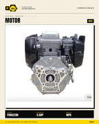 Motor 5.5 HP 4 Tiempos Parazzini MPB — Repuesto Original para Bailarina PBH160 y PBL · marvelsa_sec_01