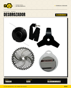 Desbrozadora Takashi BLACKMAMBA52 52 cc — Eje Partido · sec_001