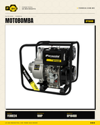 Motobomba Diésel Autocebante 10 HP — 4", 1,333 L/min · sec_001