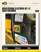 Revolvedora Eléctrica Parazzini 180 L — 650W, 110V, 1/2 Saco · sec_001