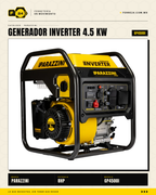 Generador Inverter Parazzini GP4500I — 4.5 KW Onda Pura · sec_001