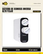 Sistema Ósmosis Inversa PURIKOR 537 GPD — 4 Etapas Sin Tanque · sec_001