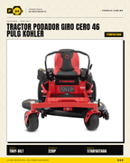 Tractor Podador Giro Cero 46" Kohler 22HP - Troy-Bilt Mustang Z46 · sec_001