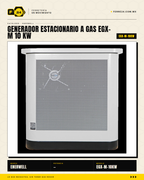 Generador Estacionario a Gas 10 kW — EGX-M · sec_001