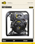 Motobomba Diésel Centrífuga 13 HP — 4", 2,010 L/min · sec_001