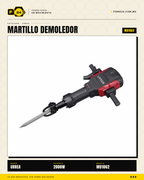 Martillo Demoledor Urrea MD1062 — 2,000 W · 62 J · Concreto Armado · sec_001