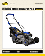 Podadora Autopropulsada 21" — 180 cc, Chasis de Acero y Triturado · sec_001