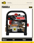 Parihuela Kawashima PK26CC — Motobomba Mochila 26 cc Bomba Bronce · sec_001