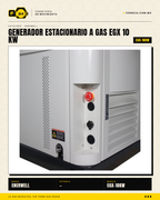 Generador Estacionario a Gas 10 kW — EGX · sec_001
