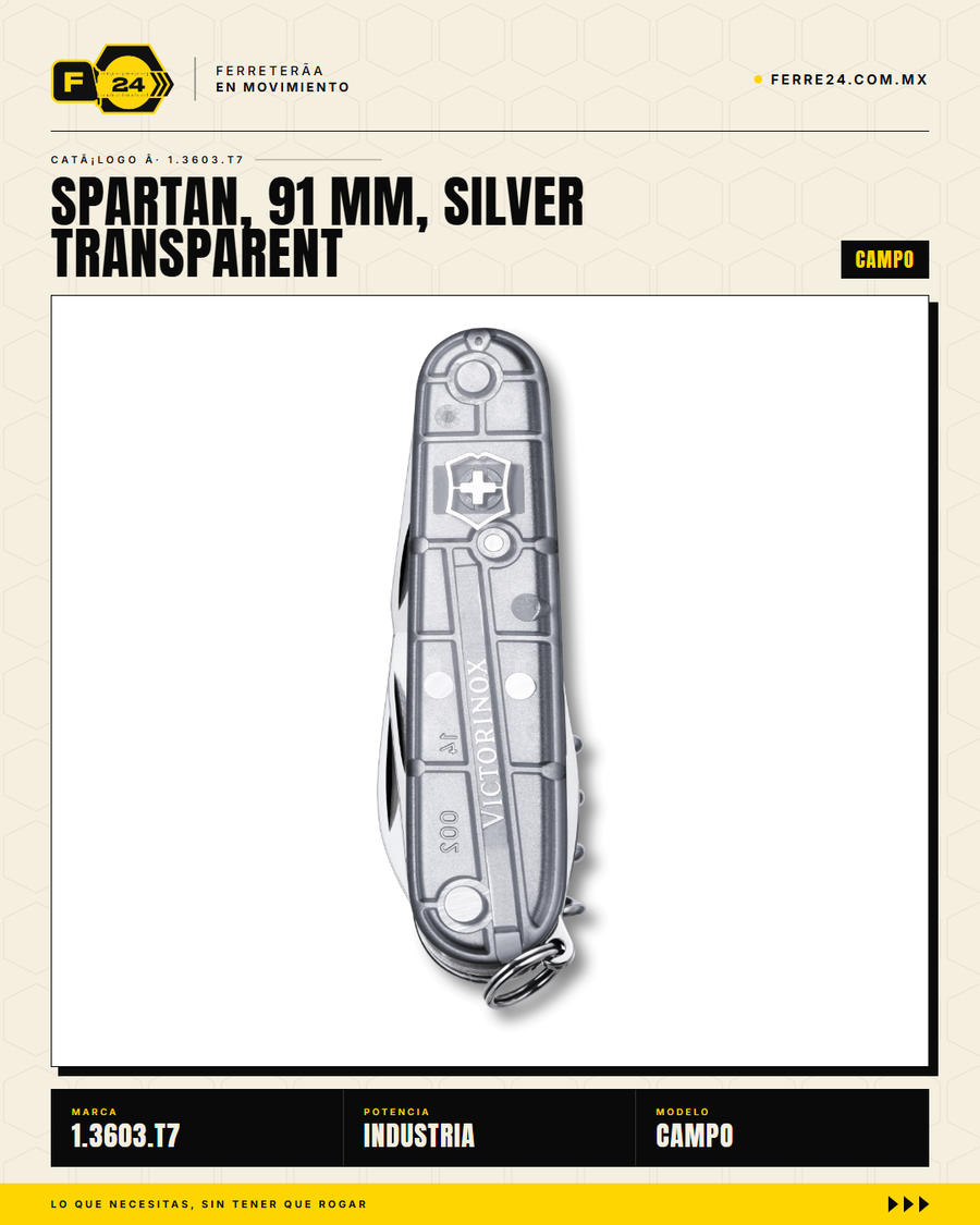 Victorinox Spartan 91mm SilverTech — Navaja 16 Funciones — vista alternativa