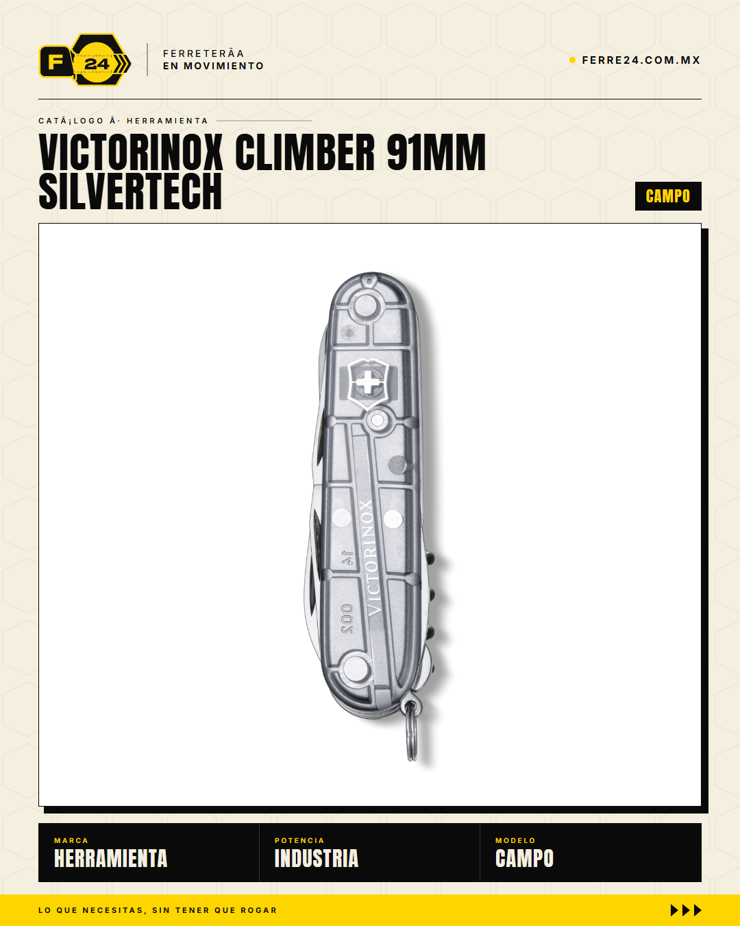 Victorinox Victorinox Climber 91mm SilverTech — Navaja 18 Funciones — vista alternativa
