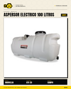 Kawashima ATV-25 — Aspersor Eléctrico 100 Litros. Sin ruido. Sin humo. Sin esfuerzo. · sec_001