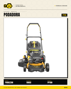 Podadora a Gasolina 190cc Parazzini Pro PP190 — Corte 21" y Bolsa 65L · sec_001