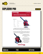 Soplador de Mochila Profesional 77cc — Kawashima Pro SK772TPRO · sec_001