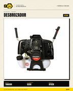 Desbrozadora Takashi DT52K 52 cc — Eje Entero, Kit Completo · sec_001