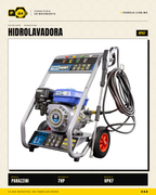 Hidrolavadora Power Hunt HPH7 — 7 HP, 2,200 PSI, sin corriente · sec_001