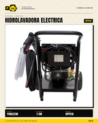 Hidrolavadora Eléctrica Industrial Parazzini Pro 10 HP — 234 bar · sec_001