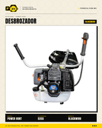 Desbrozadora Power Hunt BLACKWIRO 52 cc — Eje Entero · sec_001