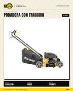 Podadora Autopropulsada 190cc — Corte 21" y Bolsa 65L · sec_002