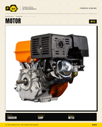 Motor a Gasolina 13 HP 4 Tiempos Takashi MT13 · sec_002
