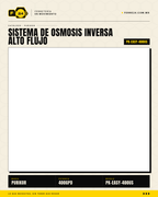 Sistema de Ósmosis Inversa 400 GPD PURIKOR — Compacto sin Tanque · sec_002
