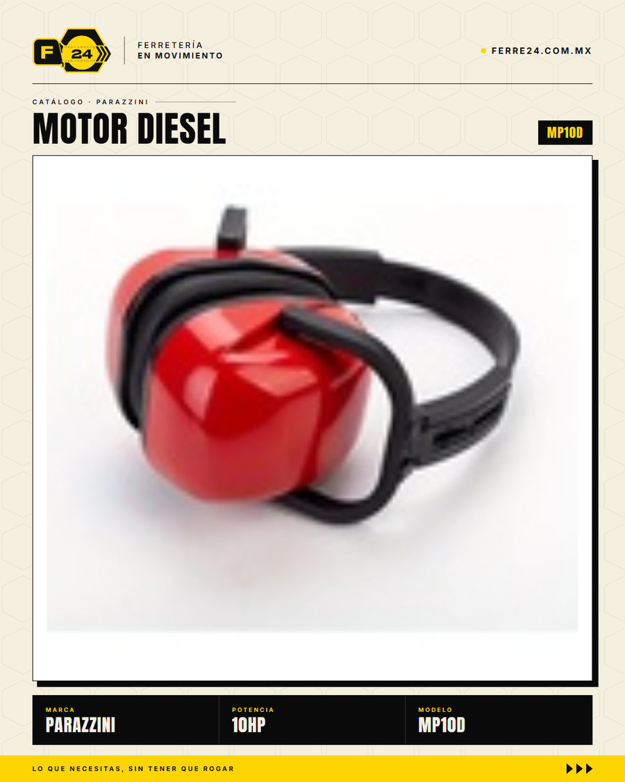 Parazzini MP10D — Motor Diesel 10HP con Arranque Eléctrico · sec_002