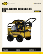 Hidrolavadora de Agua Caliente Parazzini Pro 4000 PSI · sec_002