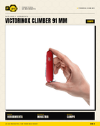 Victorinox Climber 91mm Rojo — Navaja 18 Funciones con Alicates — vista alternativa
