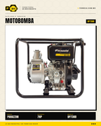 Parazzini BP730D — motor diesel 7HP